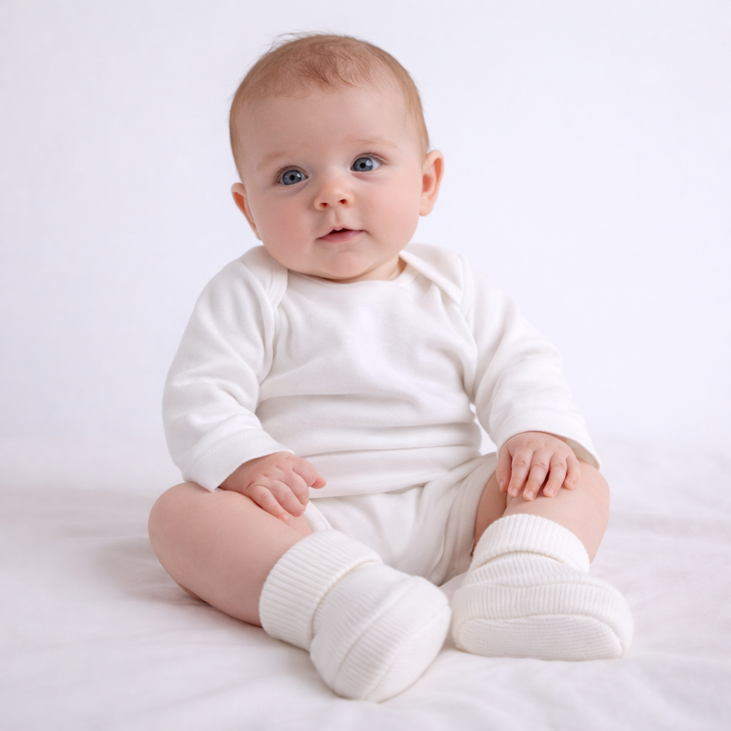 Baby Booties – Organic Cotton, Soft & Comfortable