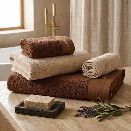 Jakobson 4-Piece Organic Cotton Towel Set